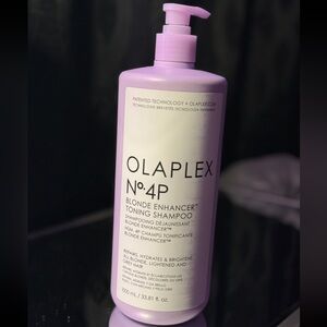 Olaplex N•4P blonde enhancing toning shampoo. 33.81 fl oz. Brand new never used